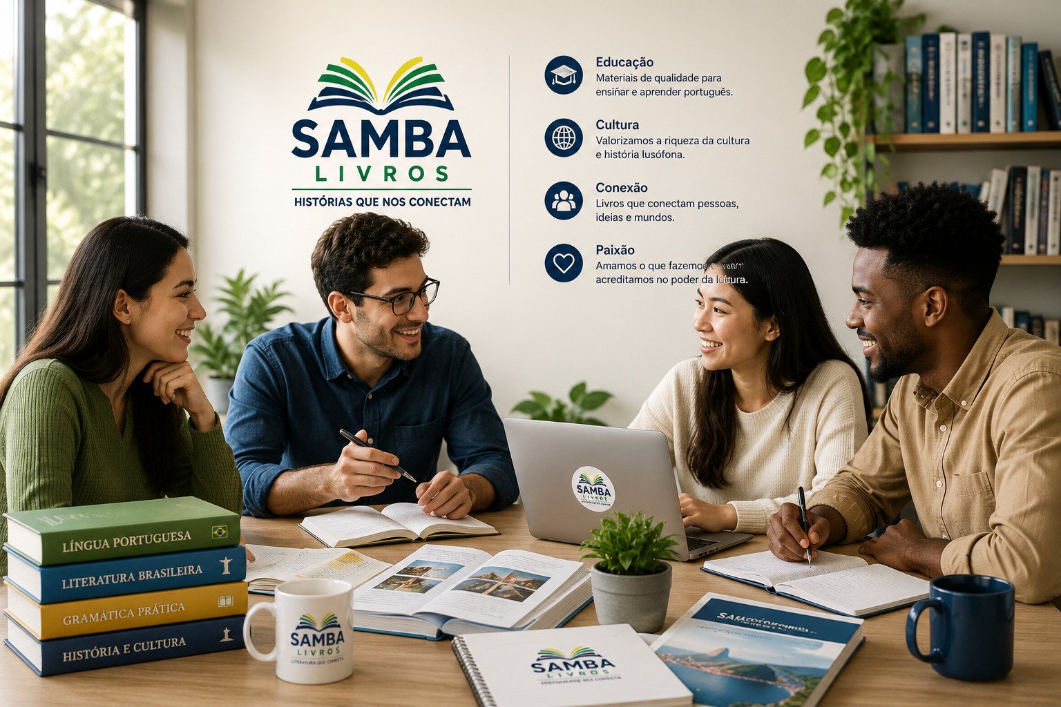 Samba Livros - Equipo y comunidad