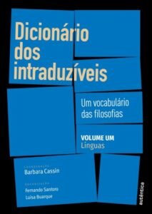 Dicionário dos intraduzíveis Vol. 1 (Línguas)